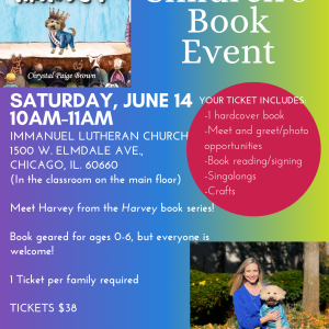 Harvey Book Event Ticket – June 14